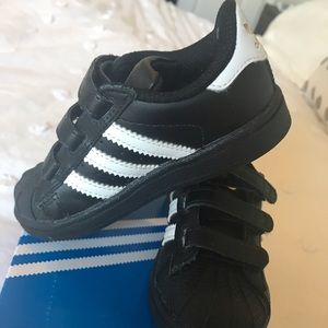 Kids Adidas Superstar shoes